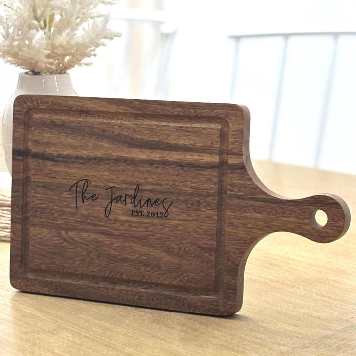 Custom Charcuterie Board Engraved Made