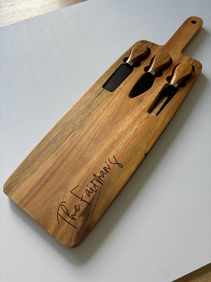 Custom Charcuterie Boards Engraved Made