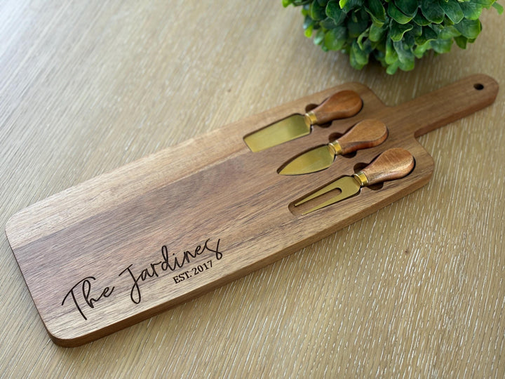 Custom Charcuterie Boards Engraved Made