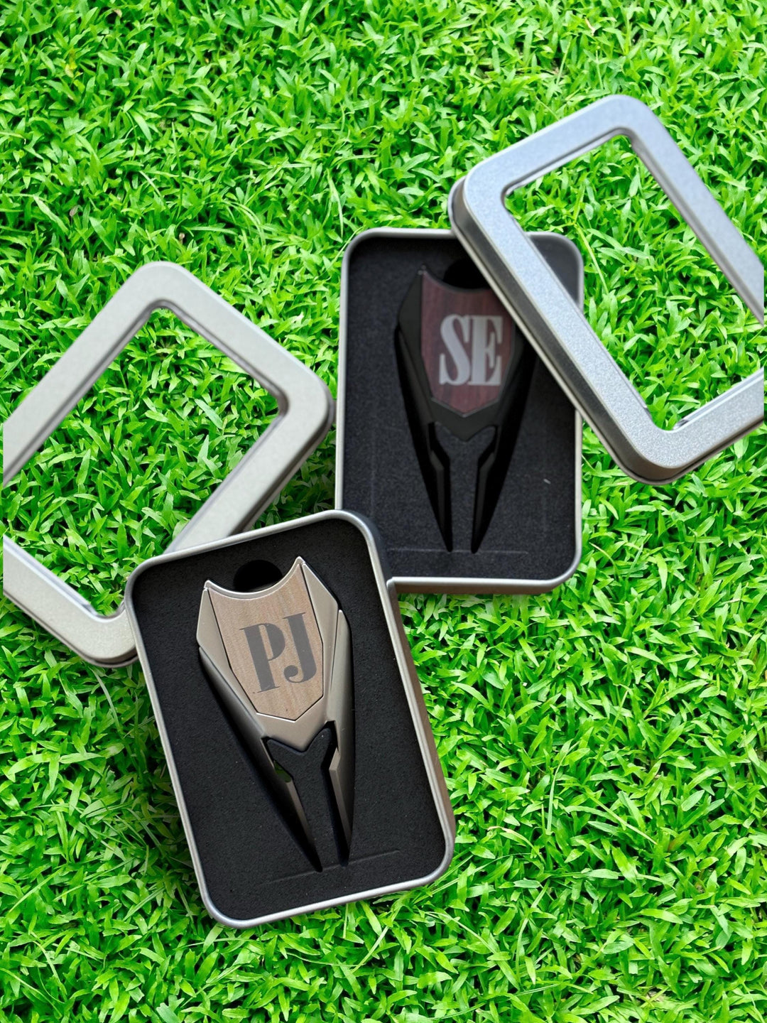 Custom Golf Divot Engraved Made