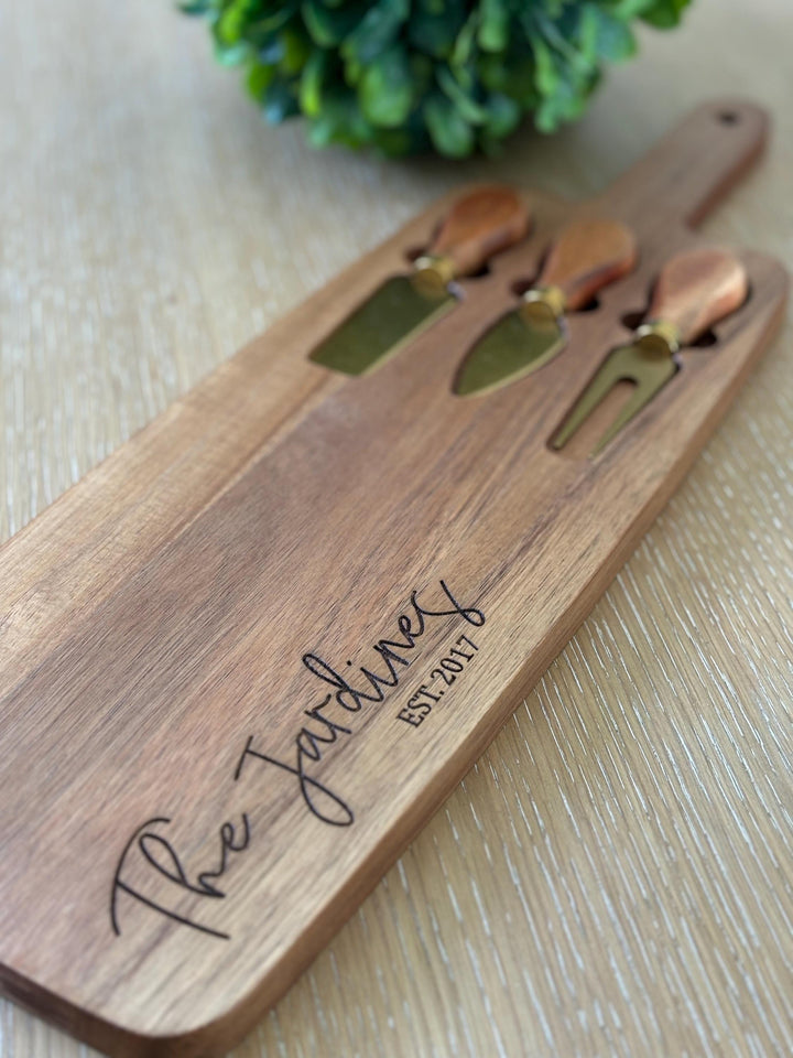 Custom Charcuterie Boards Engraved Made