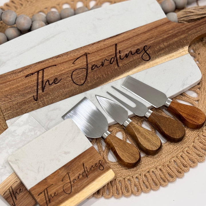 Personalized Charcuterie Board Engraved Made