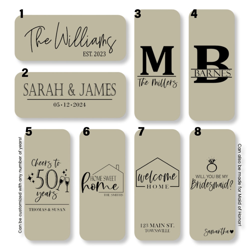 Personalized Wedding Wine Box Engraved Made