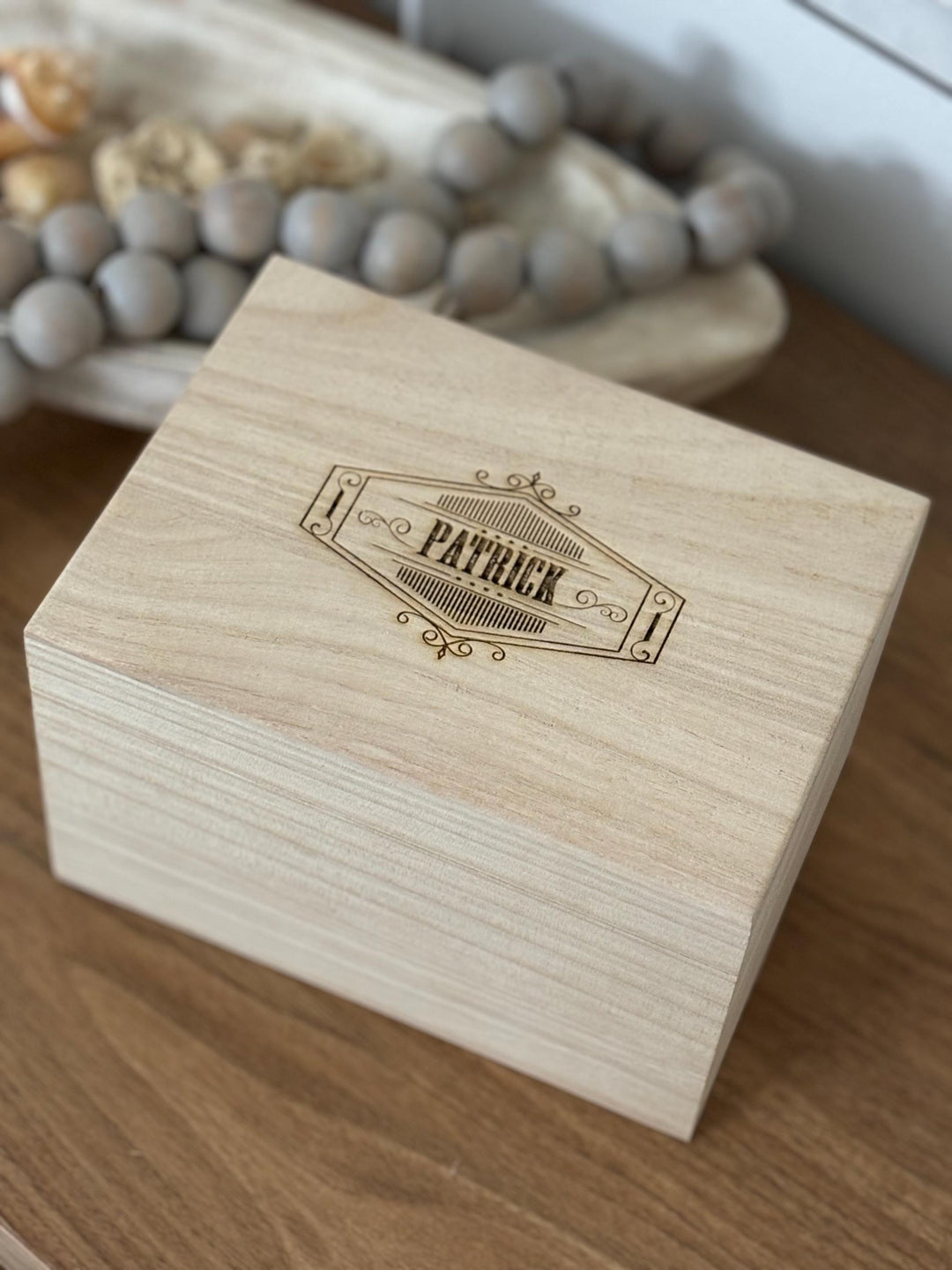 Sophisticated Personalized Whiskey Glass Set with Box & Whiskey Stones Engraved Made