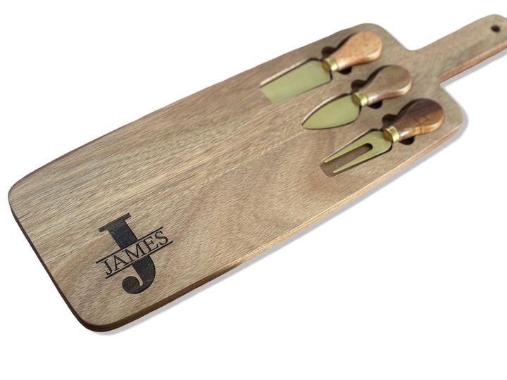 Upscale Charcuterie Board Gift Engraved Made
