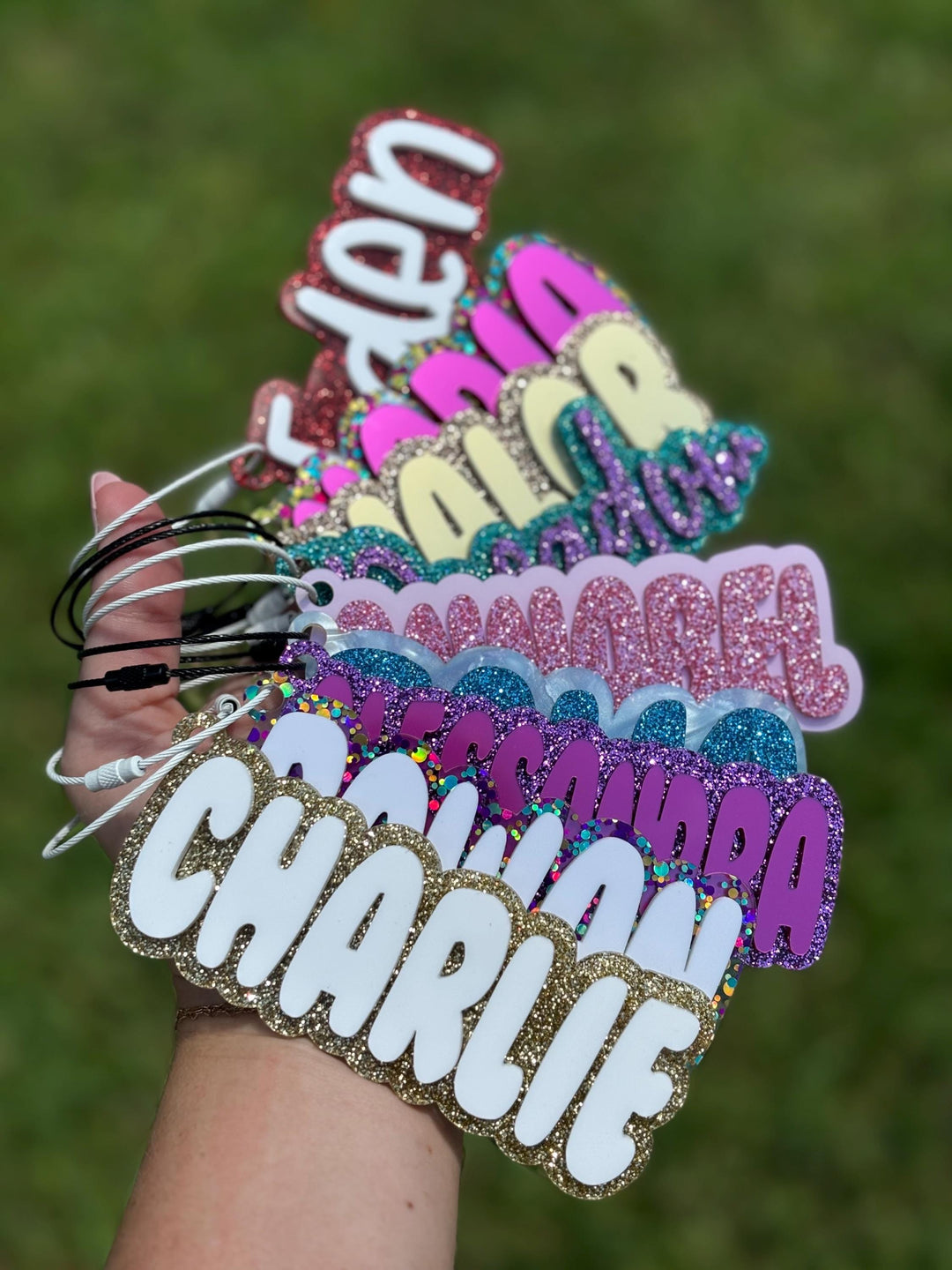 Backpack Keychains Engraved Made