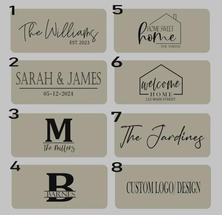 Round Engraved Charcuterie Board