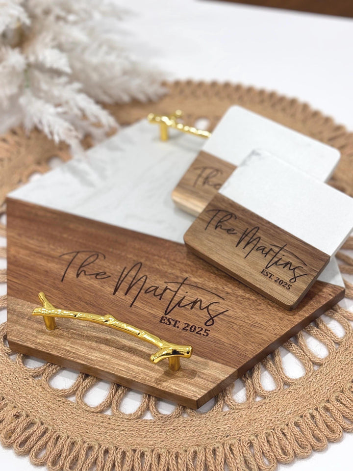 Personalized Charcuterie Board Engraved Made