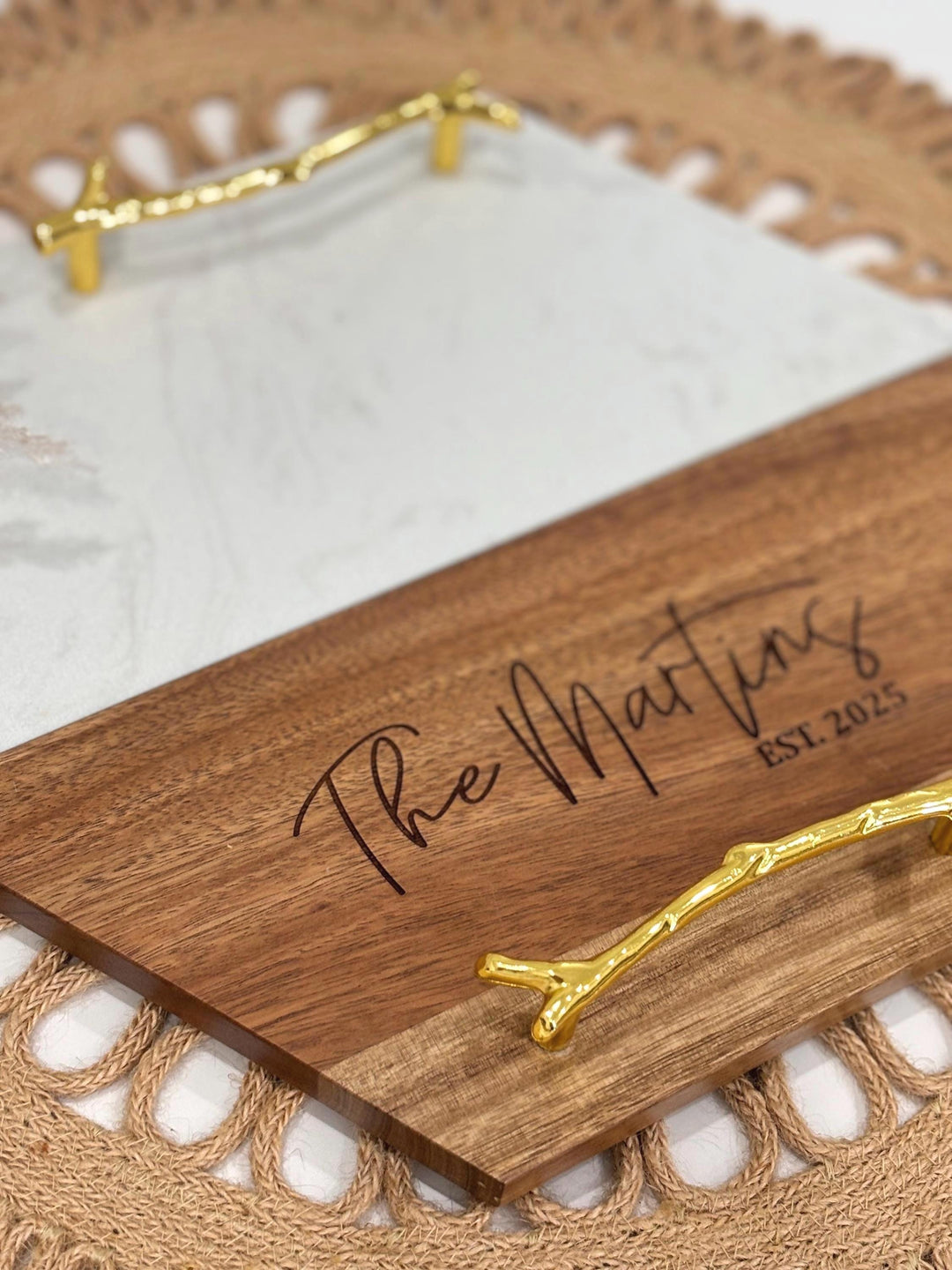 Personalized Charcuterie Board Engraved Made