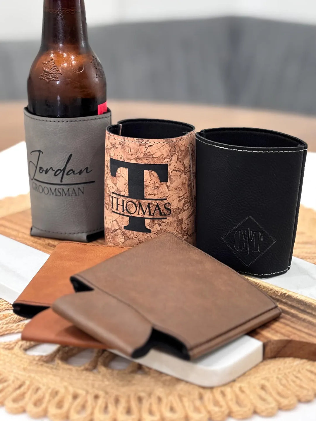 Personalized Groomsmen Can Cooler