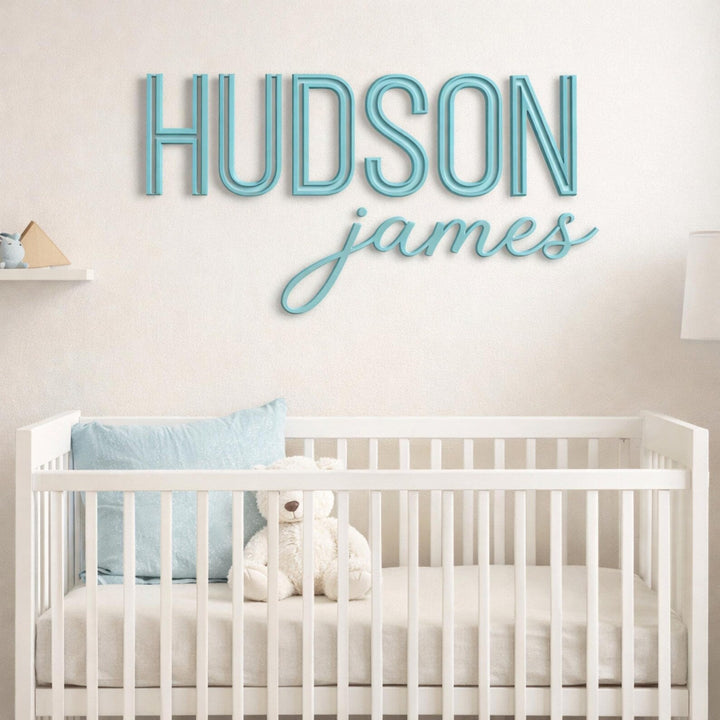 Custom Acrylic Baby Name Sign | Letter Wall Art | Kids Room Art | Wall Art for Nursery | Baby Sign | Kids Room Acrylic Sign | Made in USA