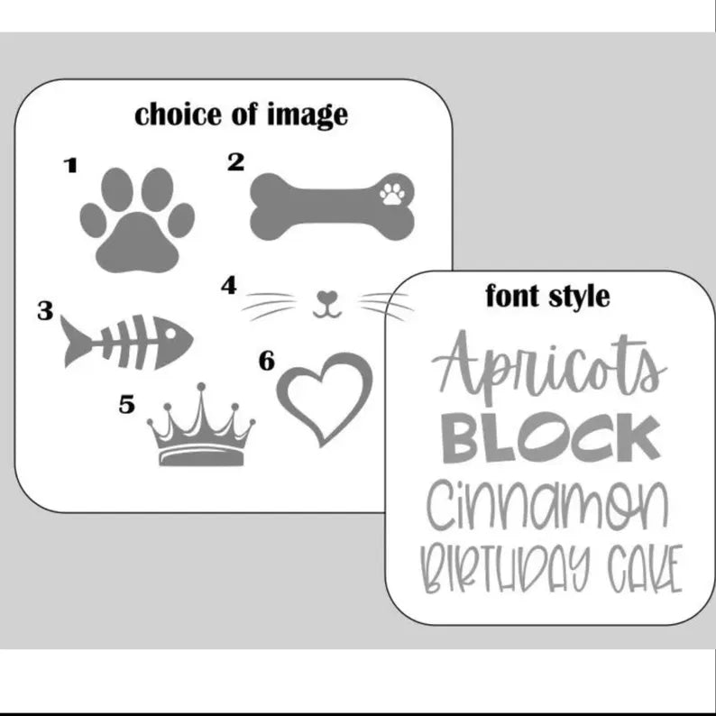 Custom Engraved Dog & Cat Bowls - Personalized Pet Food - Water Bowls - Unique Gift for Pets - Small - Large Sizes Available