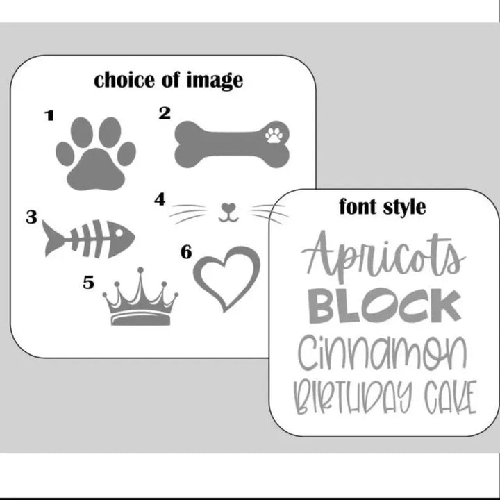 Custom Engraved Dog & Cat Bowls - Personalized Pet Food - Water Bowls - Unique Gift for Pets - Small - Large Sizes Available