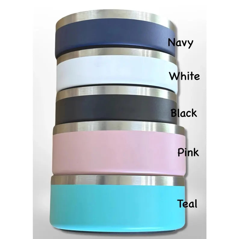 Custom Engraved Dog & Cat Bowls - Personalized Pet Food - Water Bowls - Unique Gift for Pets - Small - Large Sizes Available