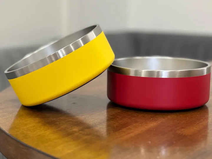 Custom Engraved Dog & Cat Bowls - Personalized Pet Food - Water Bowls - Unique Gift for Pets - Small - Large Sizes Available