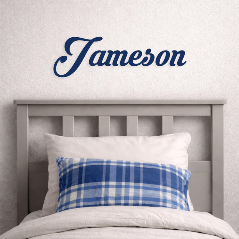 Baby Name Cutout Sign