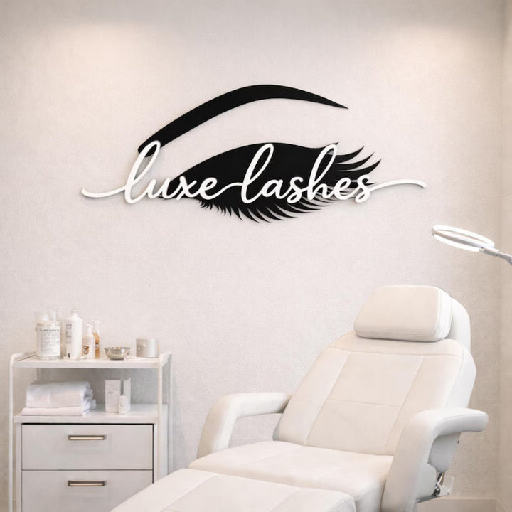 Spa Sign, Acrylic Signage, Beauty Salon Sign, New Business Sign