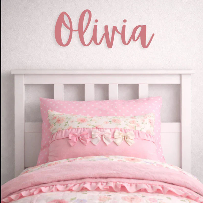 Custom Acrylic Baby Name Sign | Letter Wall Art | Kids Room Art | Wall Art for Nursery | Baby Sign | Kids Room Acrylic Sign | Made in USA