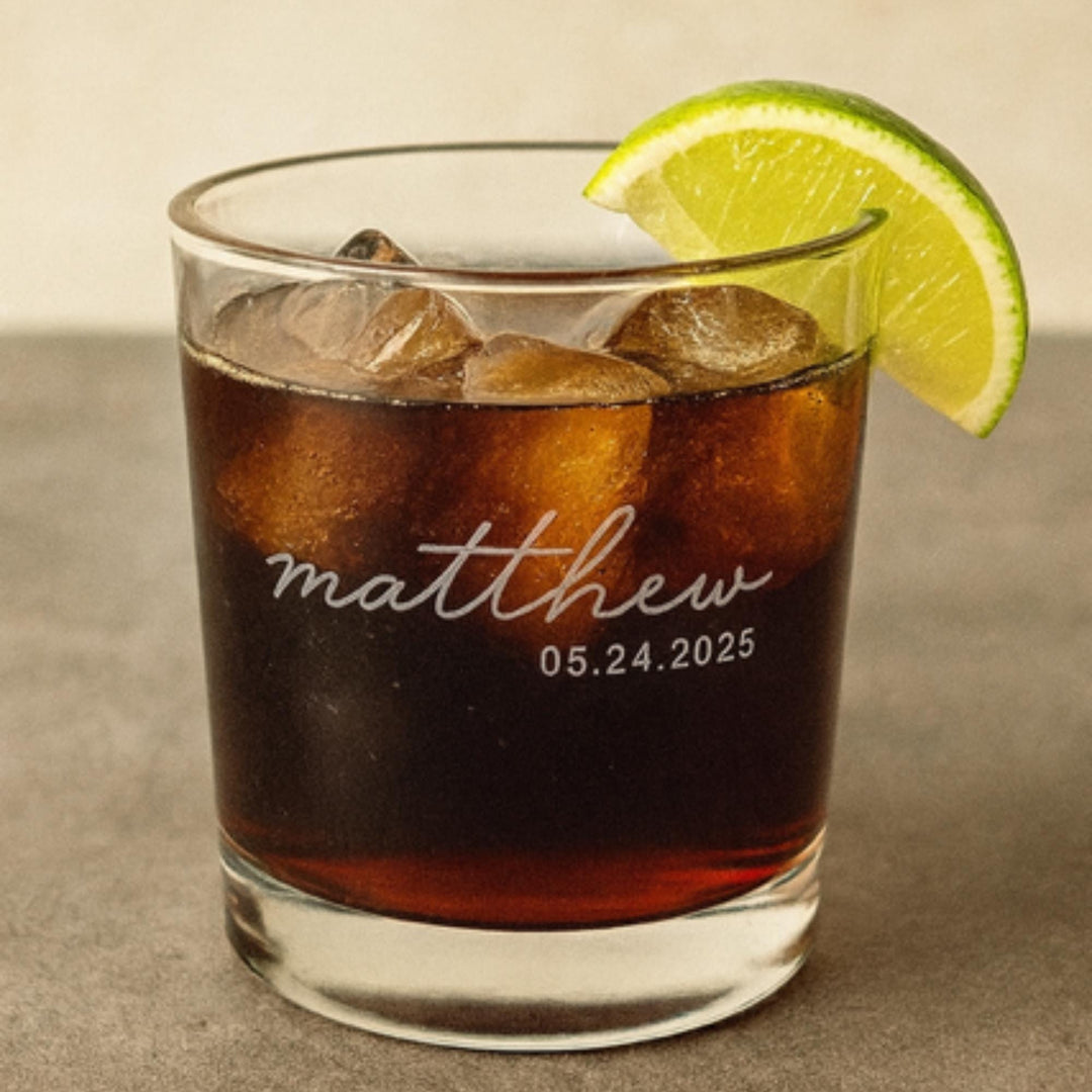 Mancave Gift Whiskey Glasses