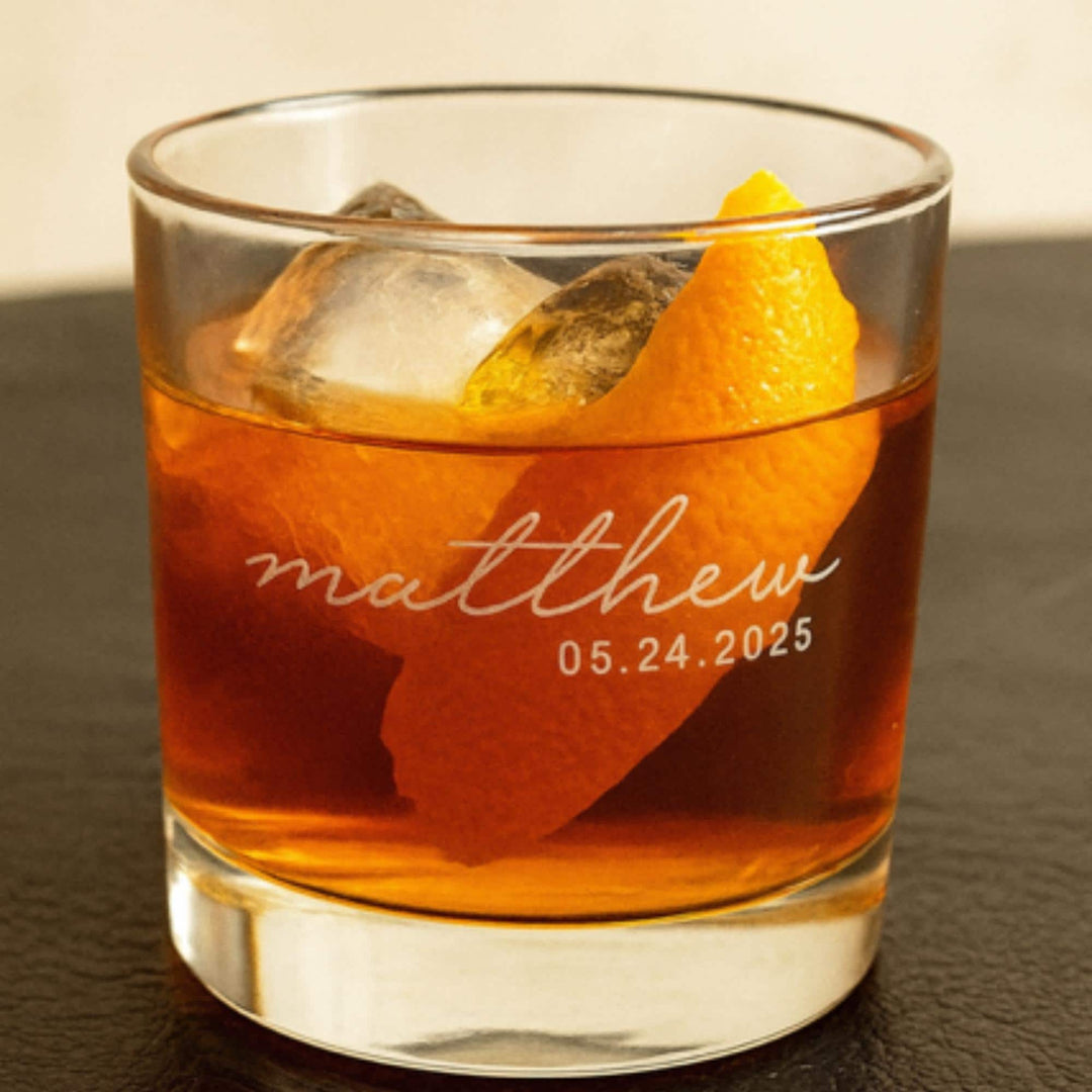Mancave Gift Whiskey Glasses