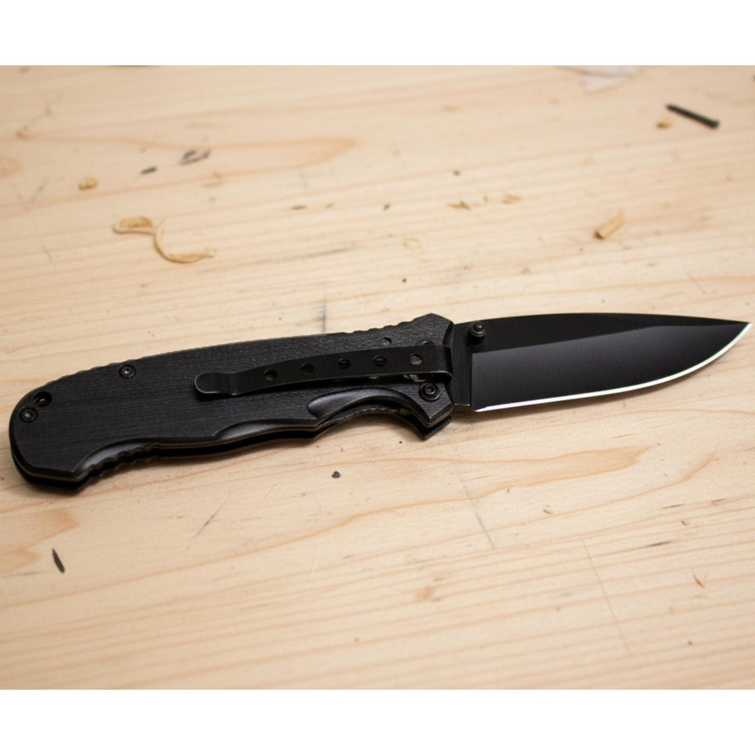 Firefighter Monogram Custom Knife, Handmade Knives, Fathers Day Gift Folding Pocket Knife, Groomsmen Gifts,