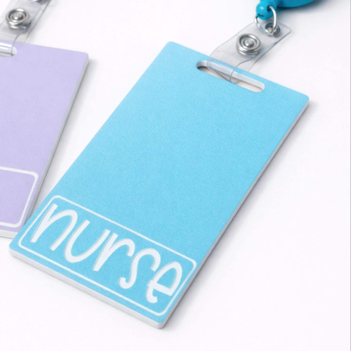 Healthcare Worker Custom 3D Badge Buddy, Badge Buddy Healthcare Badge Plates, Nurse Badge Buddy, X-ray Holder, Hospital Badge Tag