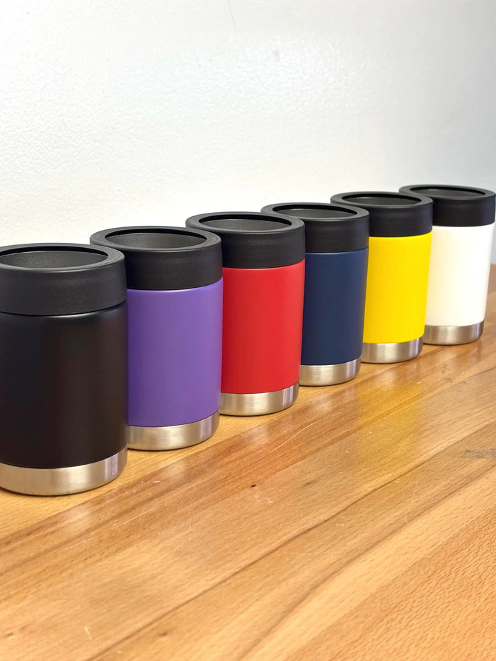 Personalized Groomsmen Can Cooler: Engraved Beer Holder, Unique Proposal Gift