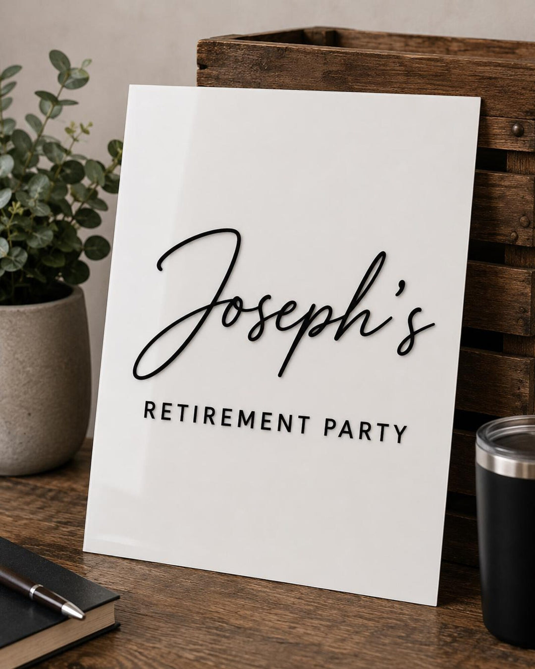 Custom Acrylic Wedding Bar Menu Sign: Laser Cut Drink List - Gift table Sign
