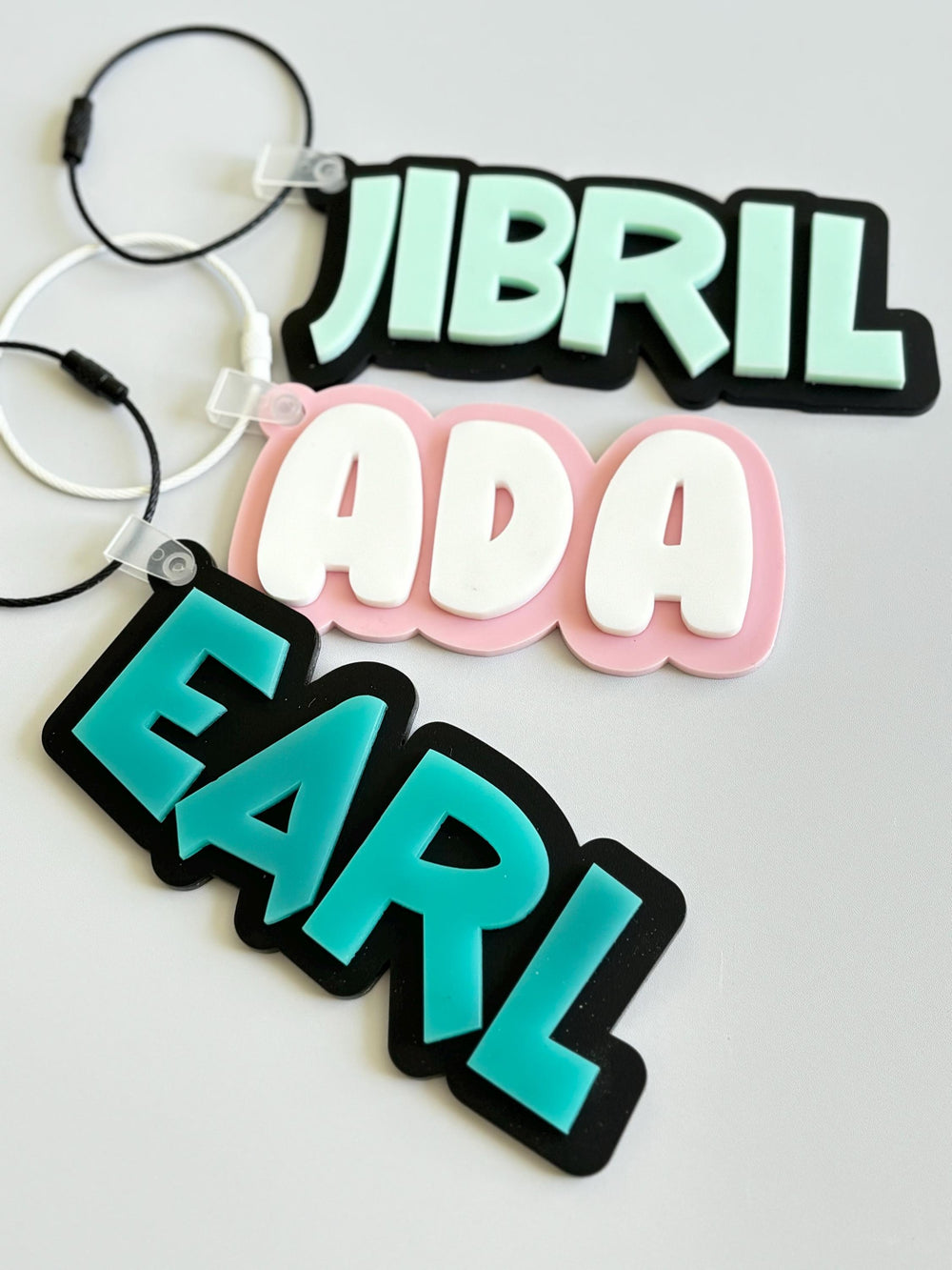 Backpack Keychains Engraved Made