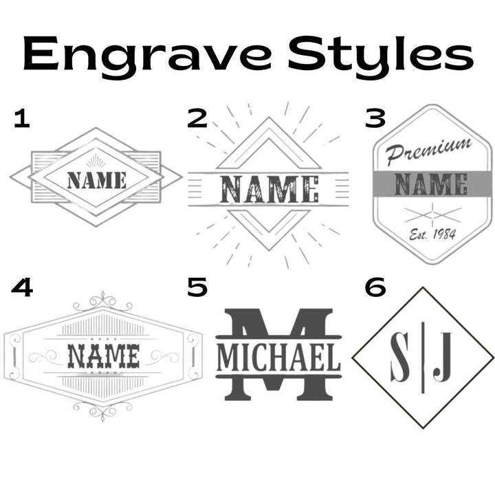 Personalized Whiskey Glasses Engraved Made